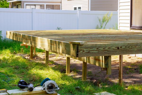 Elevated Deck Installation in Woodland Hills