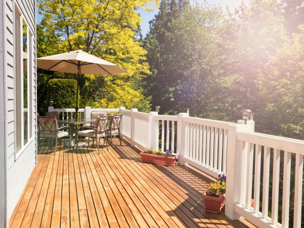 Cedar Deck Installation in Woodland Hills