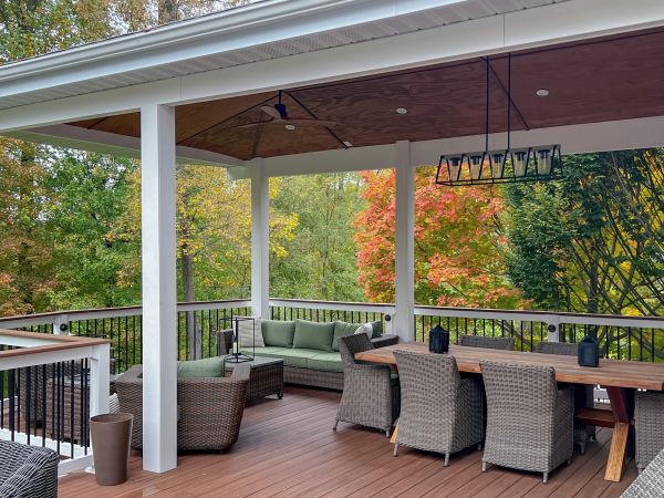 Deck Enclosure Construction in Woodland Hills