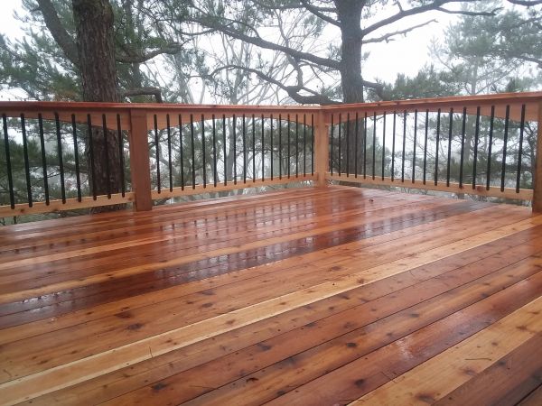 Cedar Deck Repair in Woodland Hills